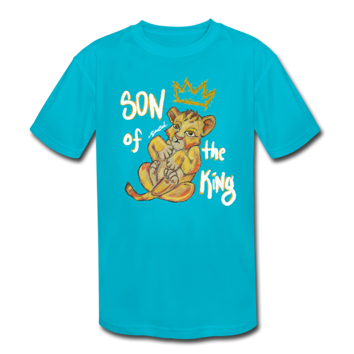 Son of the King - Kids' shirt - turquoise
