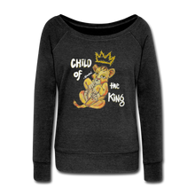 Load image into Gallery viewer, Child of the King - Women&#39;s Sweatshirt - heather black
