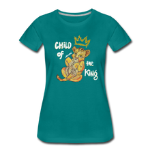 Load image into Gallery viewer, Child of the King - Women’s Premium T-Shirt - teal
