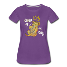 Load image into Gallery viewer, Child of the King - Women’s Premium T-Shirt - purple
