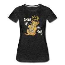 Load image into Gallery viewer, Child of the King - Women’s Premium T-Shirt - charcoal grey
