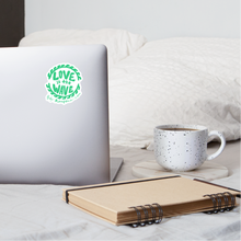 Load image into Gallery viewer, &quot;Love is the Wave&quot; Sticker - white matte

