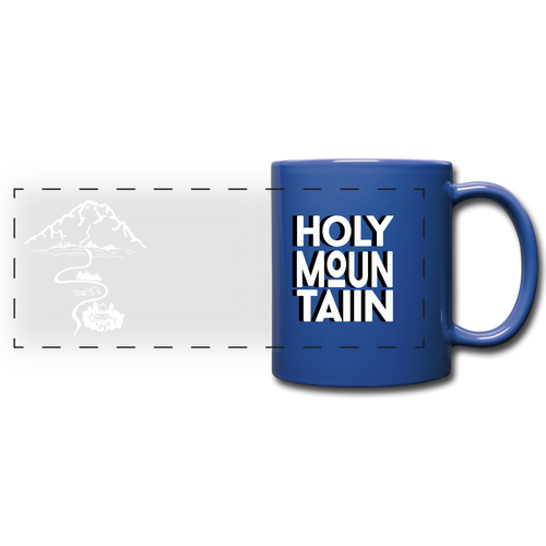 Holy Mountaiin Full Color Mug - royal blue