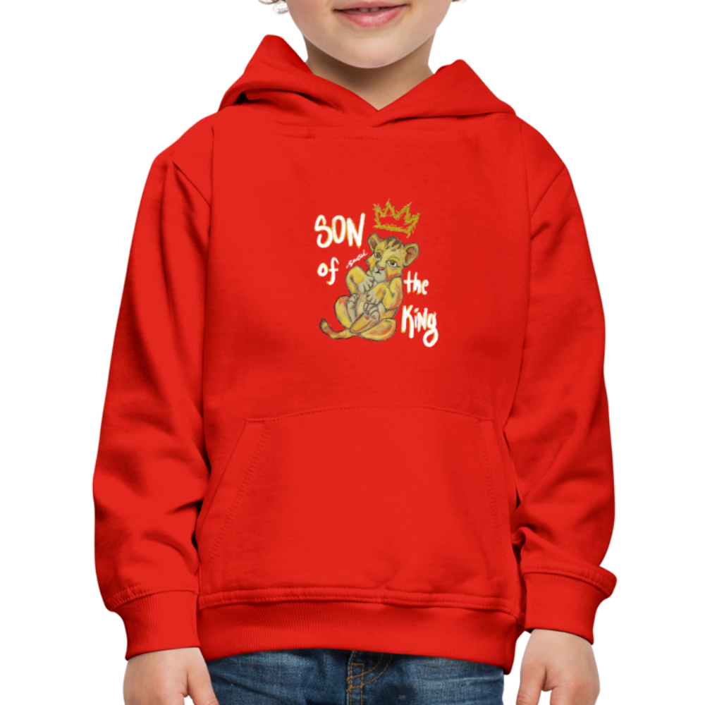 Son of the King - Kids‘ Hoodie - red