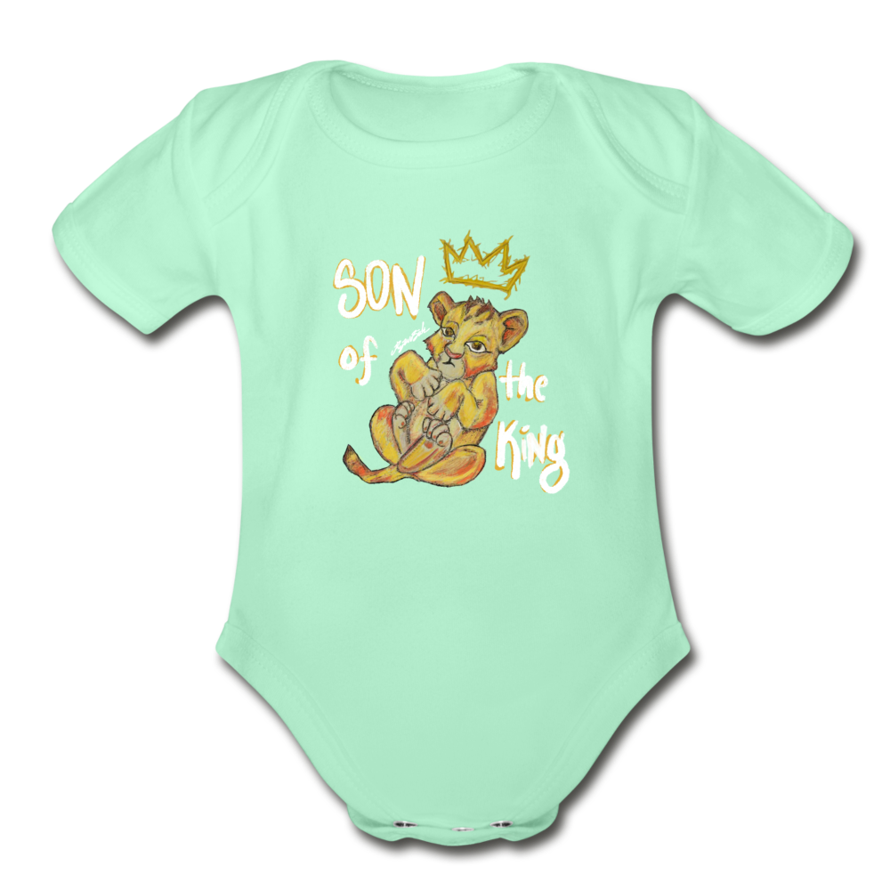Son of the King - Baby Bodysuit - light mint