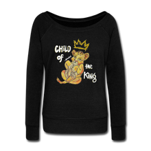 Load image into Gallery viewer, Child of the King - Women&#39;s Sweatshirt - black
