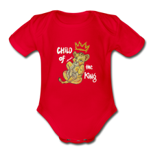 Load image into Gallery viewer, Child of the King - Baby Bodysuit - red

