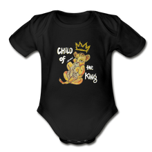 Load image into Gallery viewer, Child of the King - Baby Bodysuit - black
