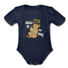 Load image into Gallery viewer, Child of the King - Baby Bodysuit - dark navy

