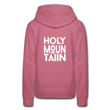 Load image into Gallery viewer, My God is a Warrior - Women’s Burgundy Hoodie - mauve
