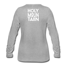 Load image into Gallery viewer, &quot;My Youth&quot; Women&#39;s Premium Long Sleeve T-Shirt - heather gray
