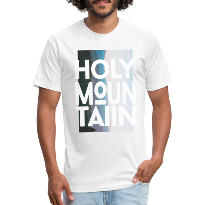 Holy Mountaiin Fitted Cotton Shirt - white