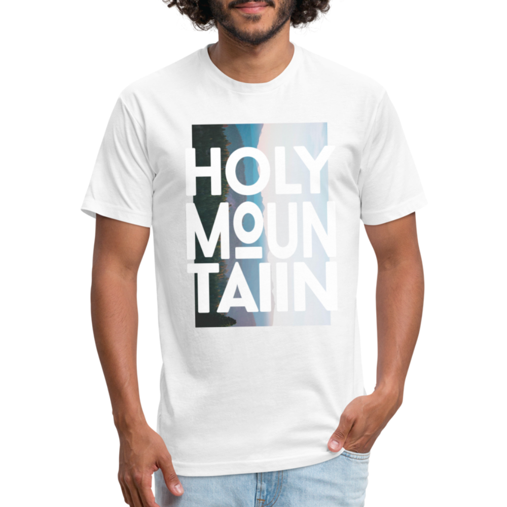 Holy Mountaiin Fitted Cotton Shirt - white