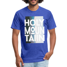 Load image into Gallery viewer, Holy Mountaiin Fitted Cotton Shirt - heather royal
