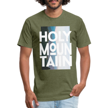 Load image into Gallery viewer, Holy Mountaiin Fitted Cotton Shirt - heather military green
